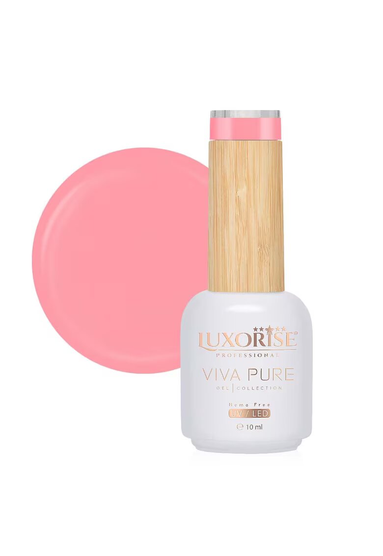 Luxorise Oja Semipermanenta Hema Free Viva Pure - Coral Cadence 10ml