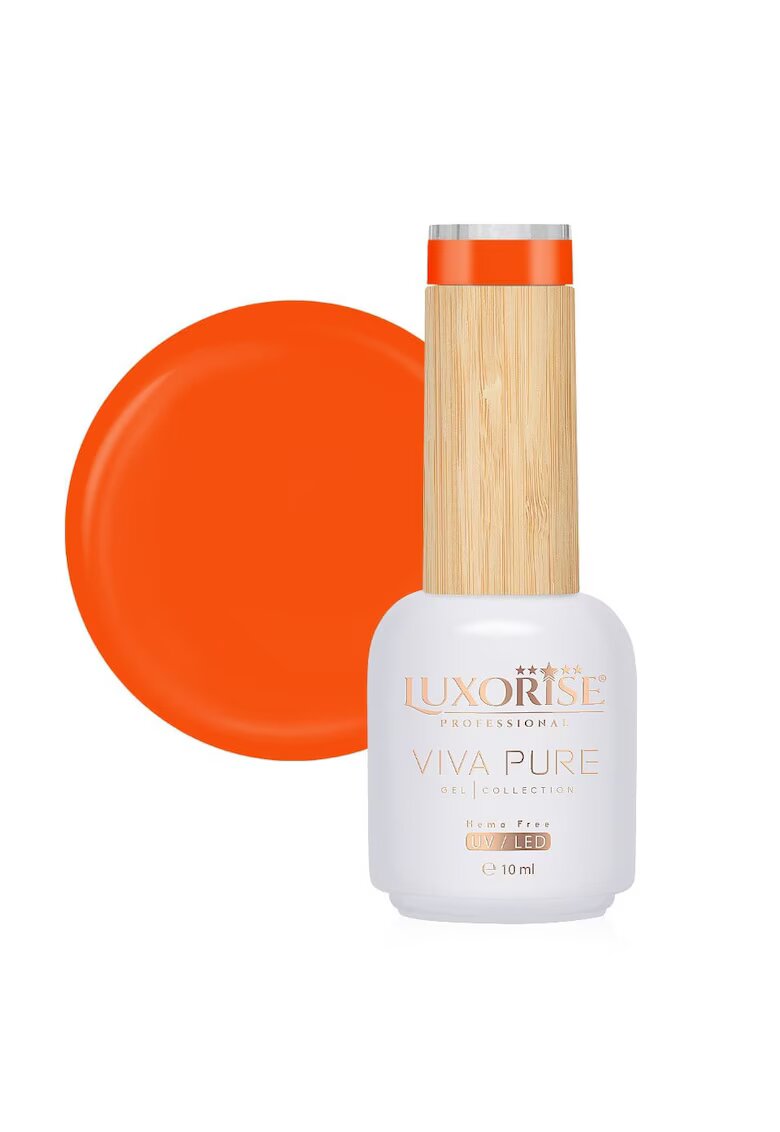 Luxorise Oja Semipermanenta Hema Free Viva Pure - Fiery Orange 10ml