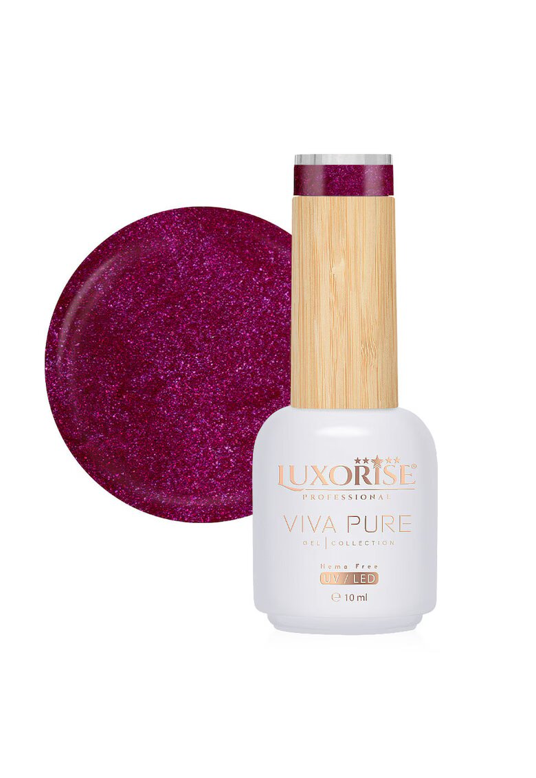 Luxorise Oja Semipermanenta Hema Free Viva Pure - Hot Hibiscus 10ml