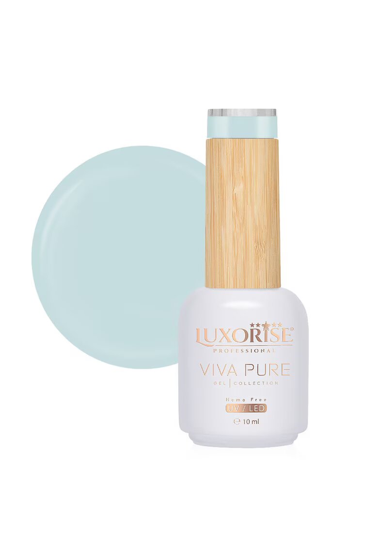 Luxorise Oja Semipermanenta Hema Free Viva Pure - Pastel Emerald 10ml