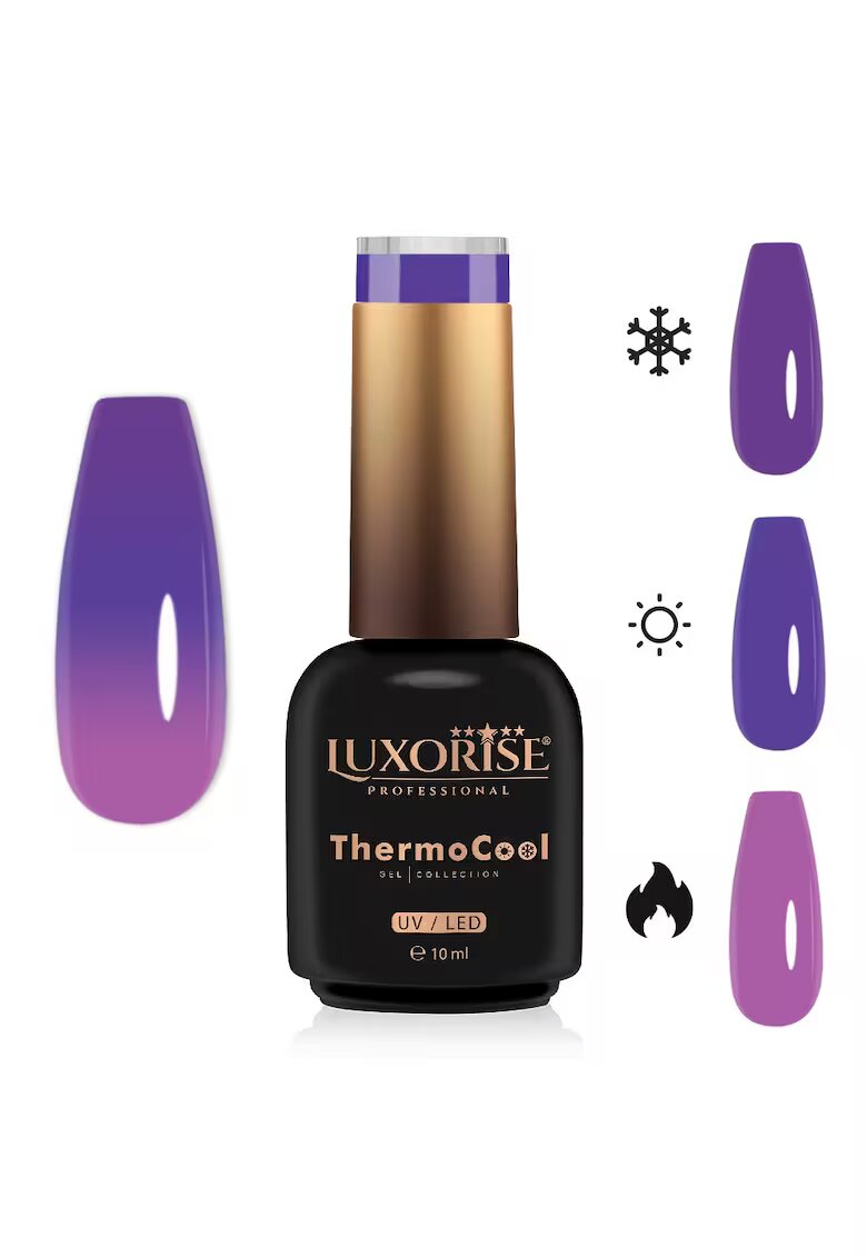 Luxorise Oja Semipermanenta Termica 3 Culori ThermoCool - After Party 10ml