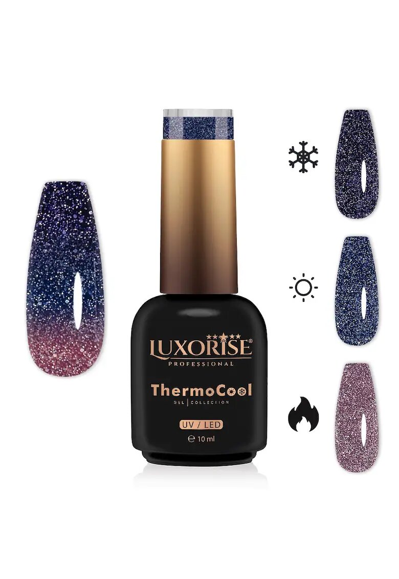 Luxorise Oja Semipermanenta Termica 3 Culori ThermoCool - Best Time 10ml