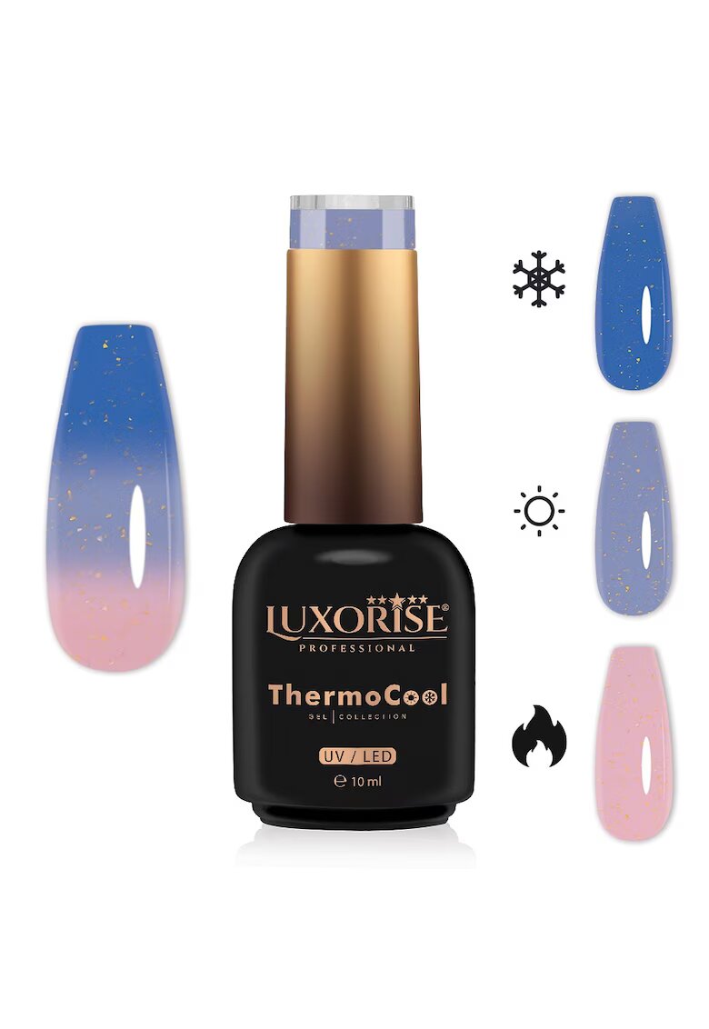 Luxorise Oja Semipermanenta Termica 3 Culori ThermoCool - Bliss Party 10ml