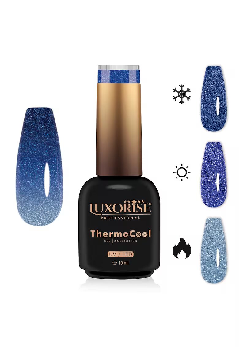 Luxorise Oja Semipermanenta Termica 3 Culori ThermoCool - Blissful Breeze 10ml