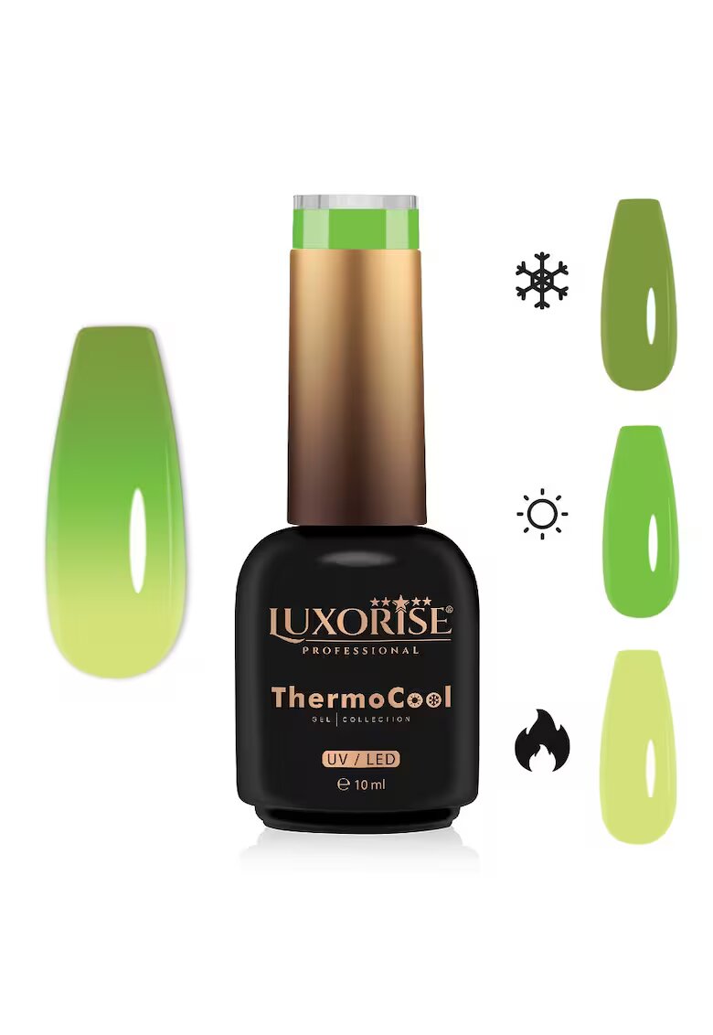 Luxorise Oja Semipermanenta Termica 3 Culori ThermoCool - Citrus Cooler 10ml