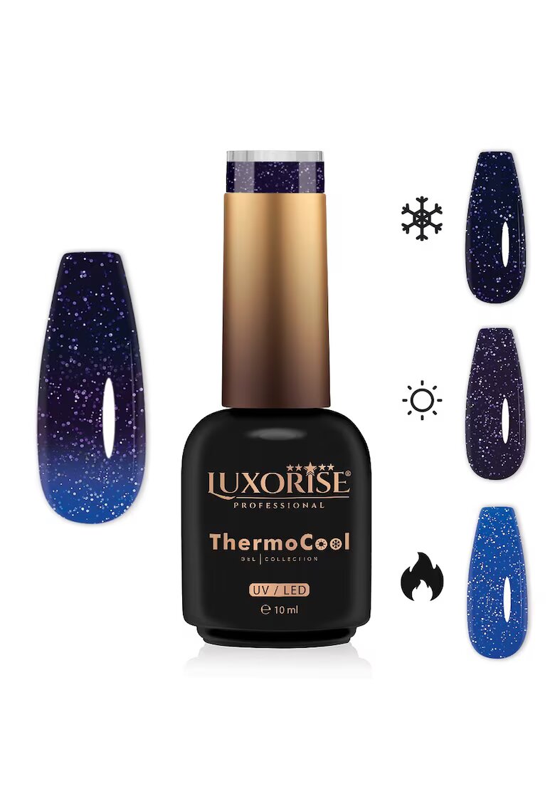 Luxorise Oja Semipermanenta Termica 3 Culori ThermoCool - Dazzling Siren 10ml
