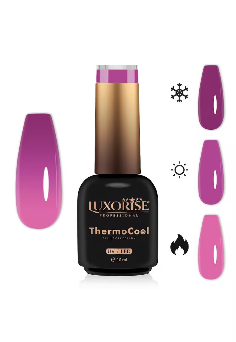 Luxorise Oja Semipermanenta Termica 3 Culori ThermoCool - Dolly Grace 10ml