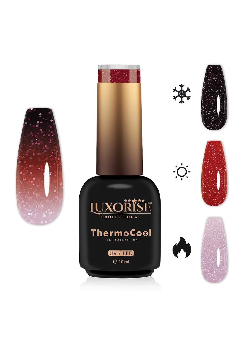 Luxorise Oja Semipermanenta Termica 3 Culori ThermoCool - Glimmer More 10ml