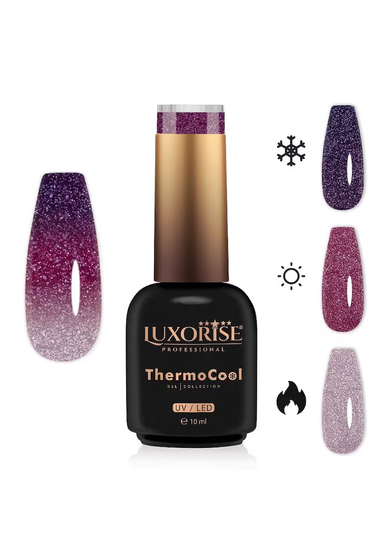 Luxorise Oja Semipermanenta Termica 3 Culori ThermoCool - Glittering Girl 10ml