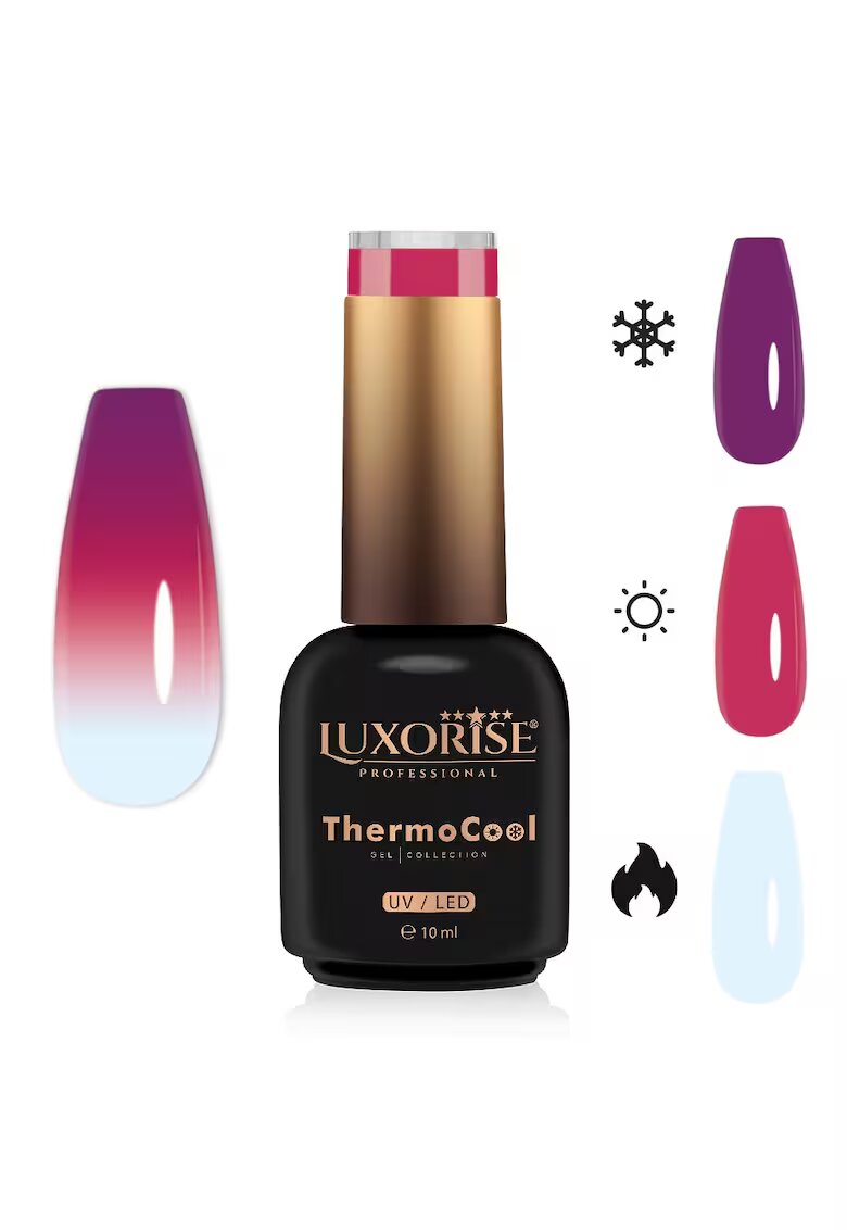 Luxorise Oja Semipermanenta Termica 3 Culori ThermoCool - Happy Hippy 10ml