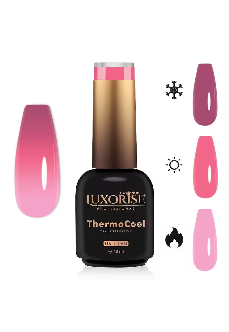 Luxorise Oja Semipermanenta Termica 3 Culori ThermoCool - Infinite Grace 10ml
