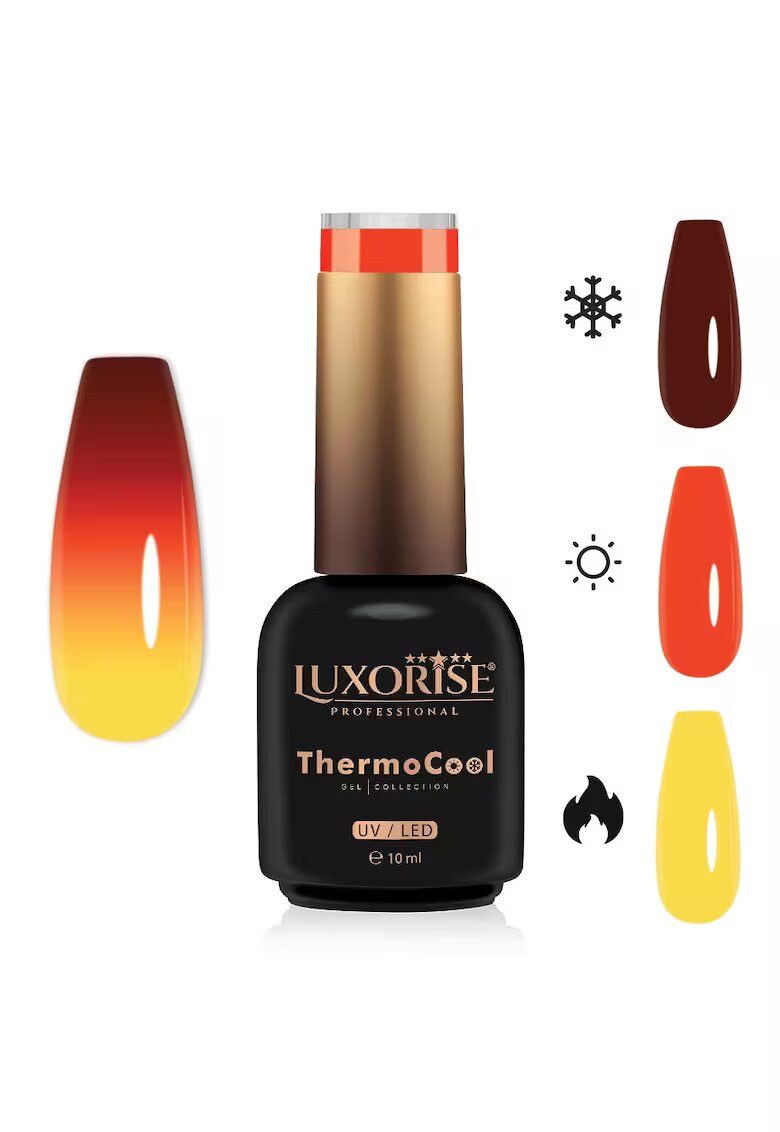 Luxorise Oja Semipermanenta Termica 3 Culori ThermoCool - Misty Moon 10ml