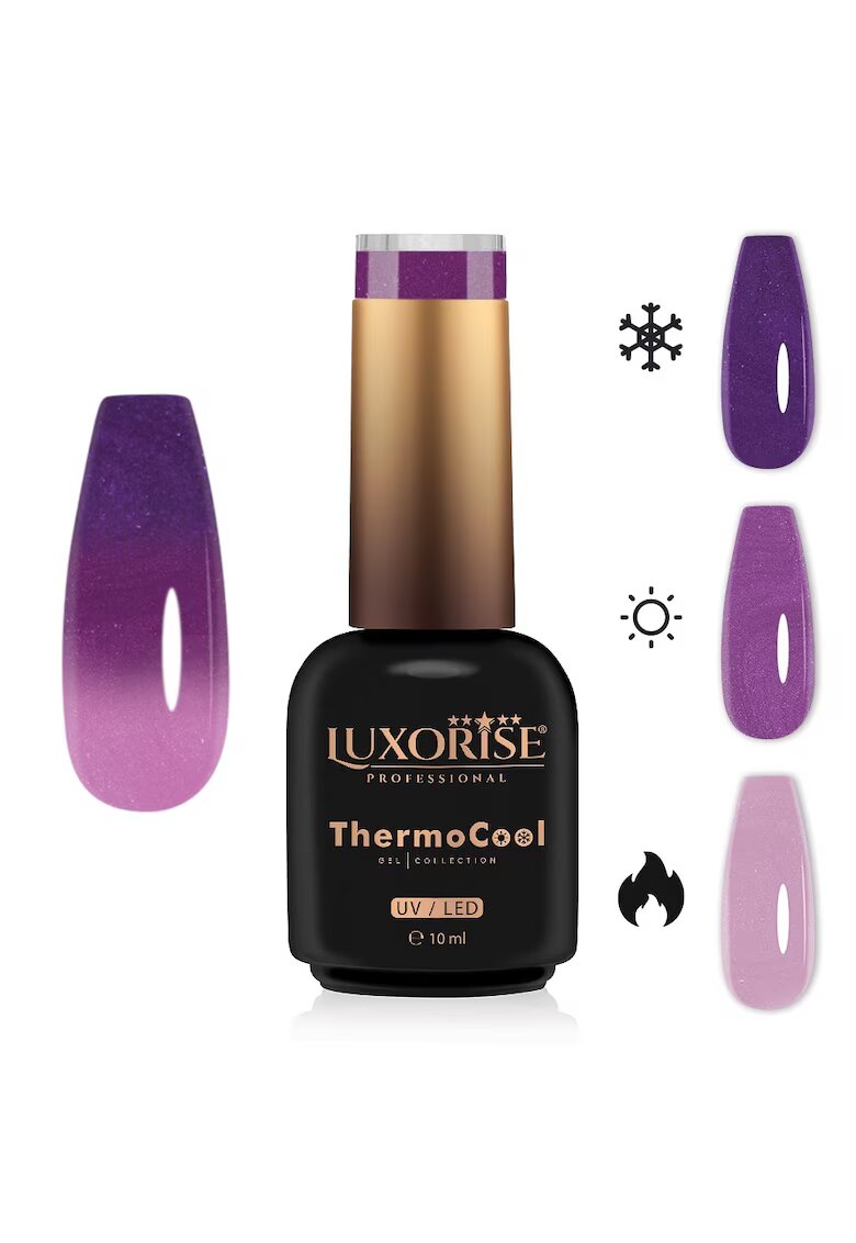 Luxorise Oja Semipermanenta Termica 3 Culori ThermoCool - Moody Princess 10ml