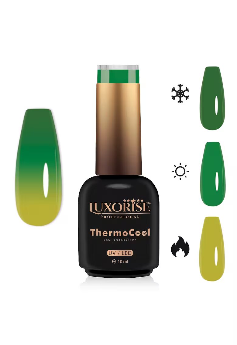 Luxorise Oja Semipermanenta Termica 3 Culori ThermoCool - Mystic Meadow 10ml