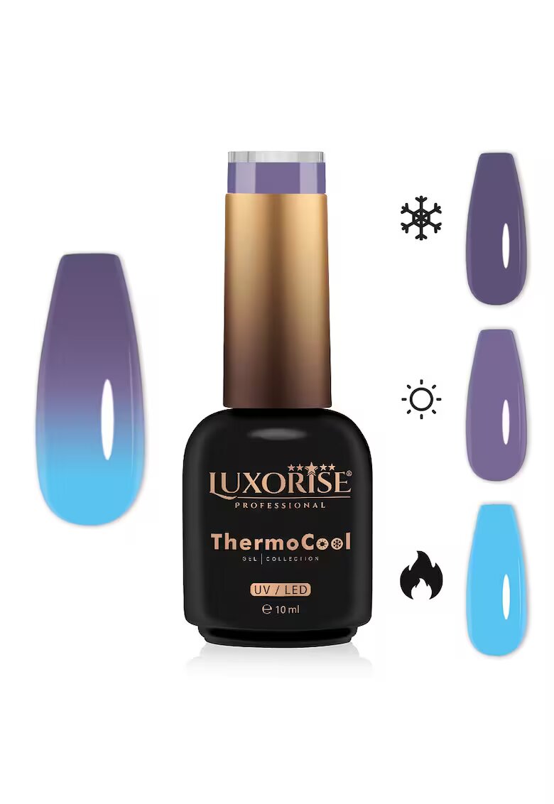 Luxorise Oja Semipermanenta Termica 3 Culori ThermoCool - Mystic Sky 10ml