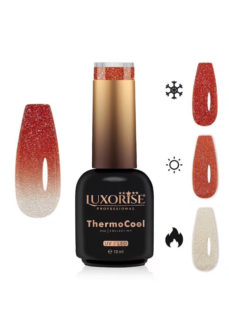 Luxorise Oja Semipermanenta Termica 3 Culori ThermoCool - Private Paradise 10ml