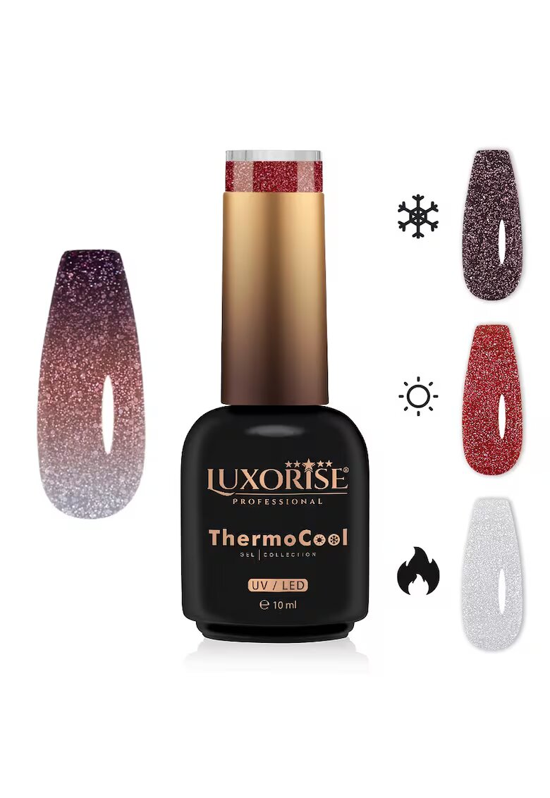 Luxorise Oja Semipermanenta Termica 3 Culori ThermoCool - Pure Heart 10ml