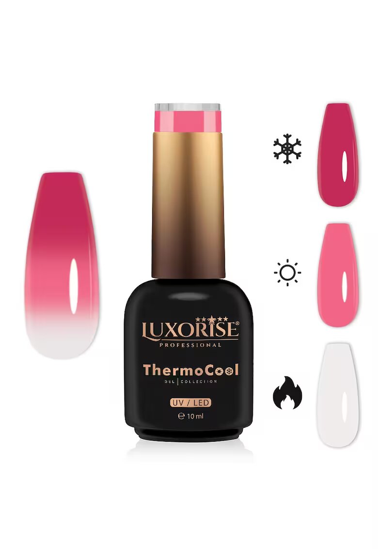 Luxorise Oja Semipermanenta Termica 3 Culori ThermoCool - Pure Princess 10ml