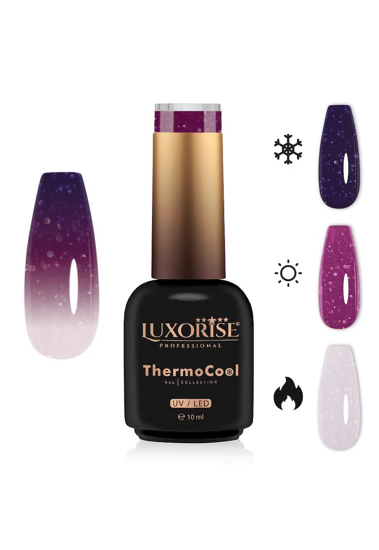Luxorise Oja Semipermanenta Termica 3 Culori ThermoCool - Radiant Princess 10ml
