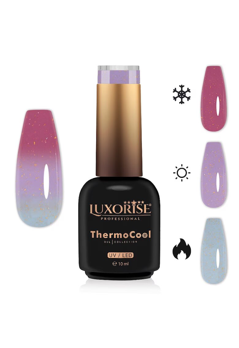 Luxorise Oja Semipermanenta Termica 3 Culori ThermoCool - Royal Glimmer 10ml
