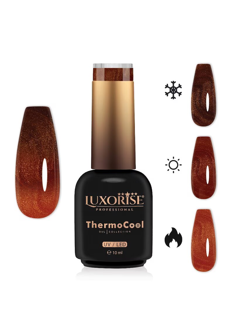 Luxorise Oja Semipermanenta Termica 3 Culori ThermoCool - Tan Radiance 10ml
