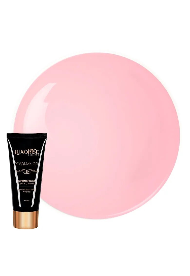 Luxorise Polygel REVOMAX GEL Delicate Pink - 15ml