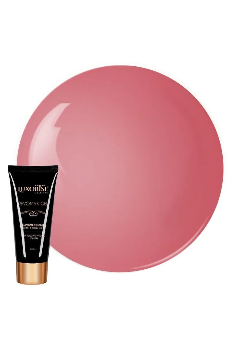 Luxorise Polygel REVOMAX GEL Dusty Pink - 30ml