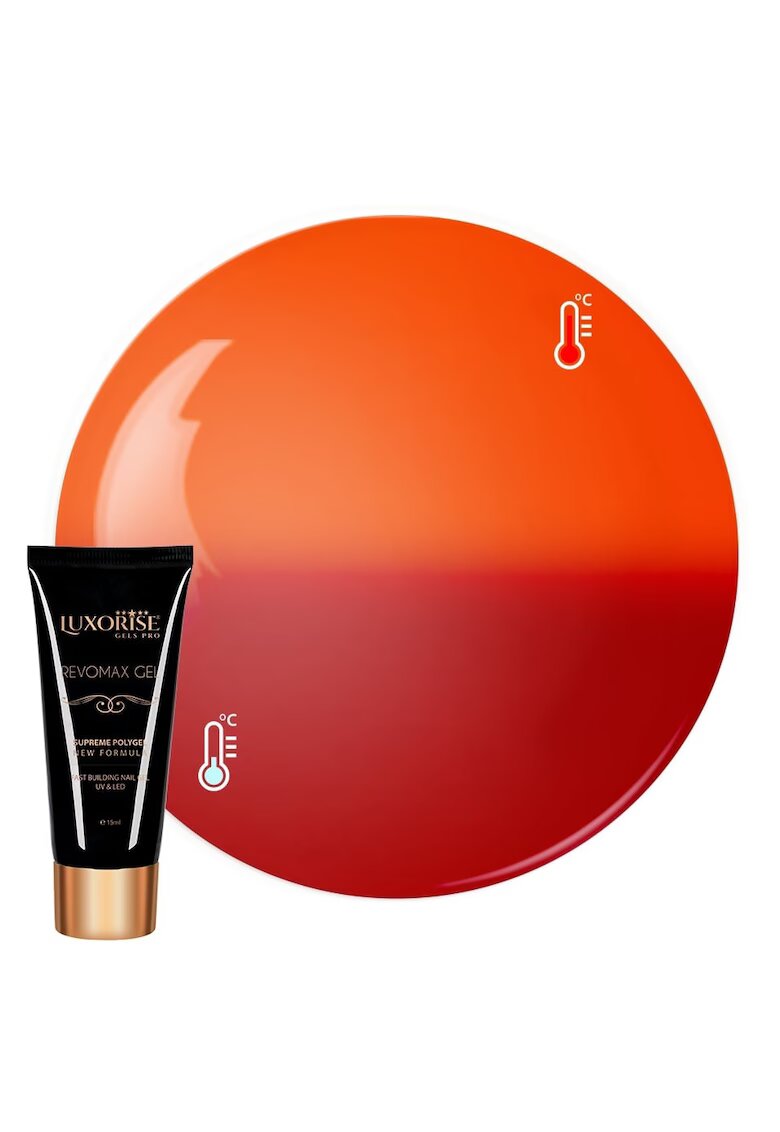 Luxorise Polygel REVOMAX GEL dwqfq - Portocaliu