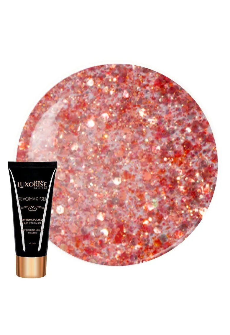 Luxorise Polygel REVOMAX GEL Fire Crystal - 15ml