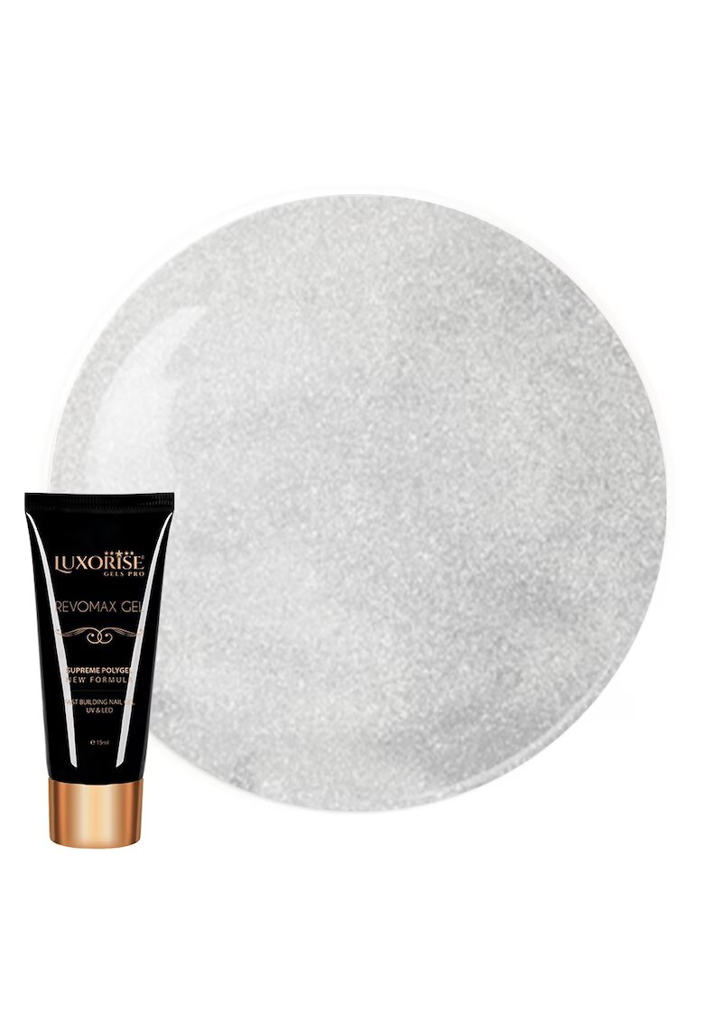Luxorise Polygel REVOMAX GEL Melted Silver - 15ml