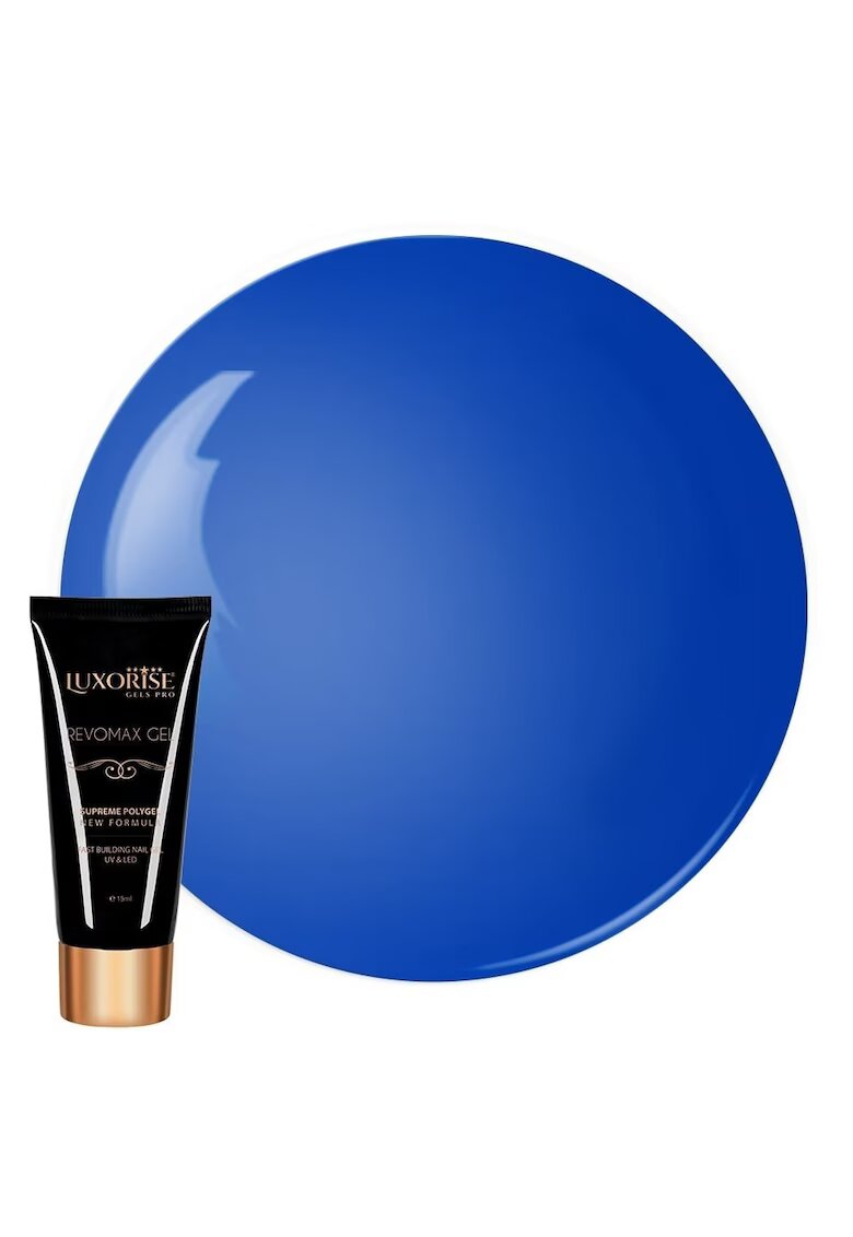 Luxorise Polygel REVOMAX GEL Neon Blue - 15ml
