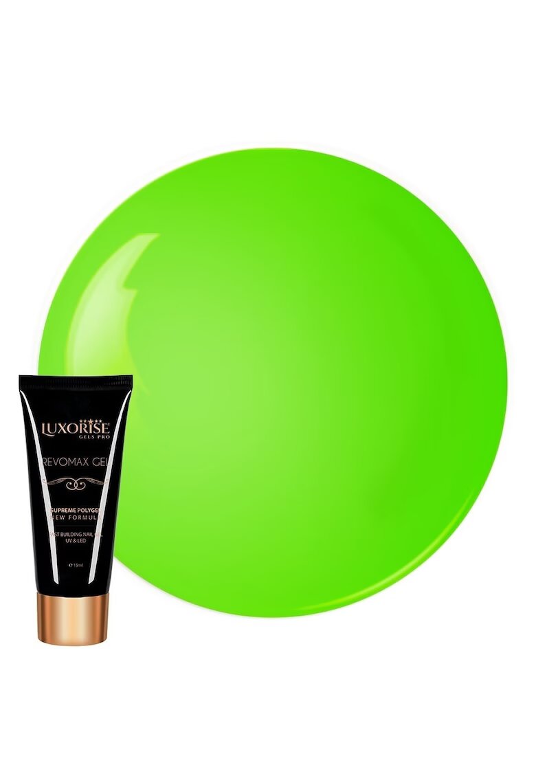 Luxorise Polygel REVOMAX GEL Neon Green - 15ml