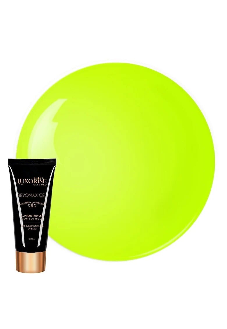 Luxorise Polygel REVOMAX GEL Neon Yellow - 15ml