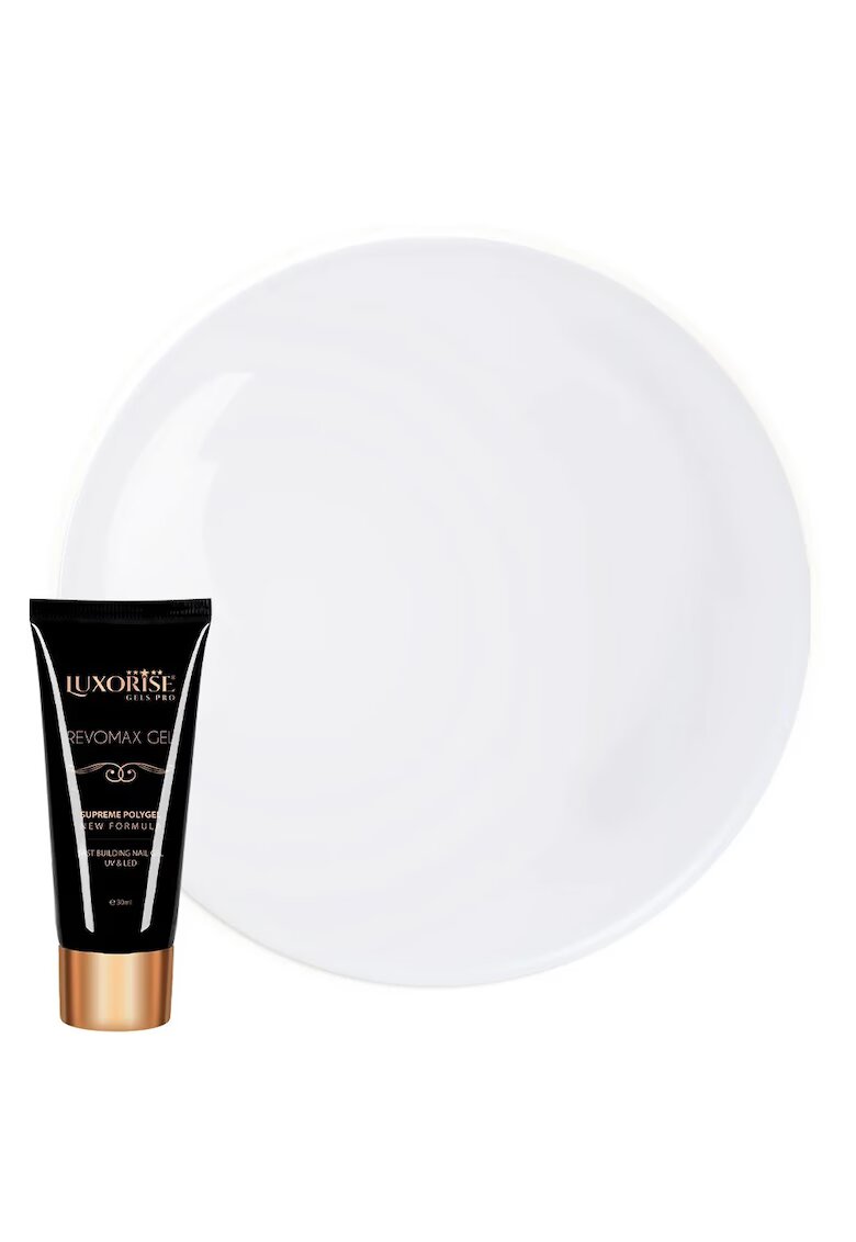 Luxorise Polygel REVOMAX GEL Pure White - 30ml