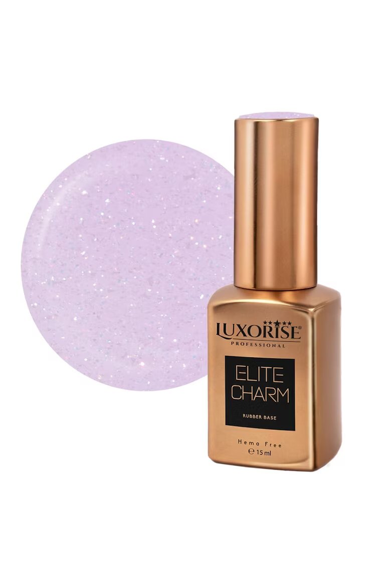 Luxorise Rubber Base Elite Charm - Brilliance Crush 15ml