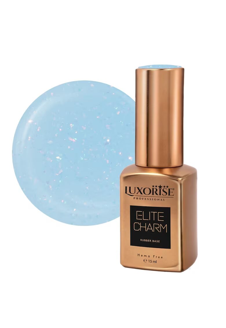 Luxorise Rubber Base Elite Charm - Mesmerazing Ocean 15ml