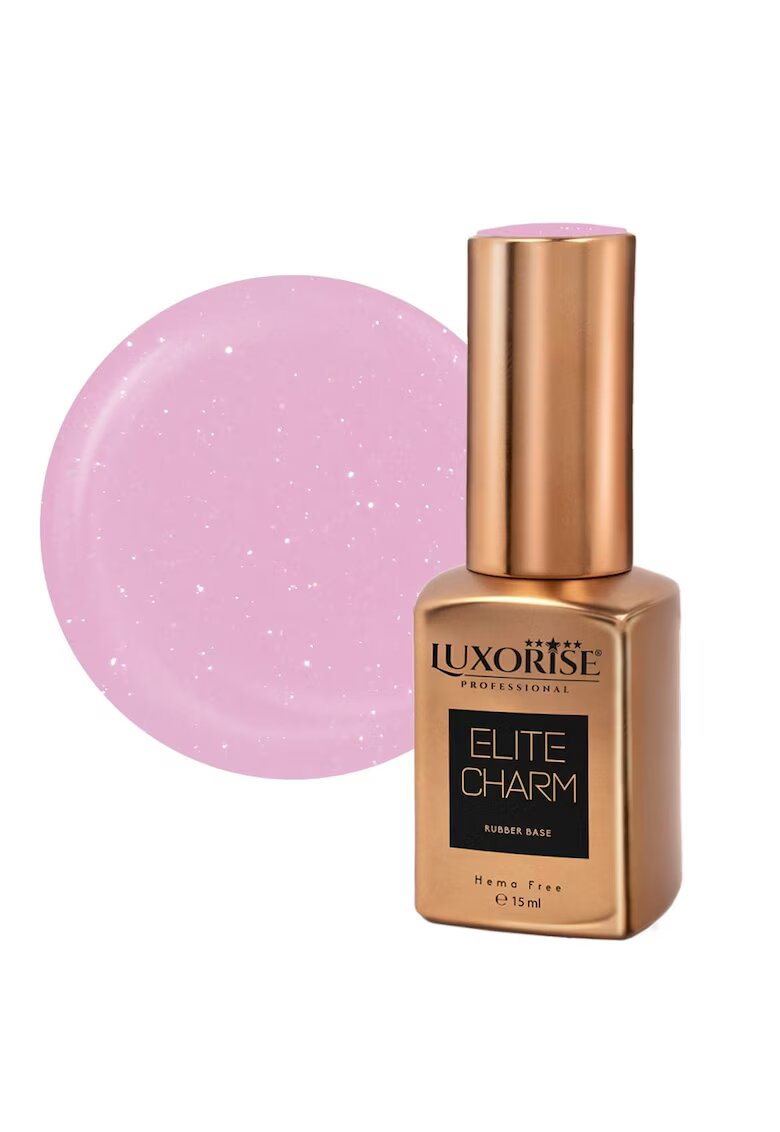 Luxorise Rubber Base Elite Charm - Petal Bliss 15ml