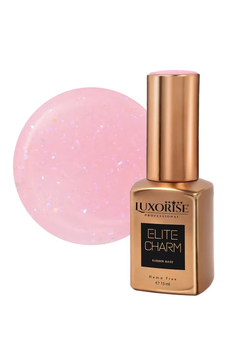 Luxorise Rubber Base Elite Charm - Royal Champagne 15ml