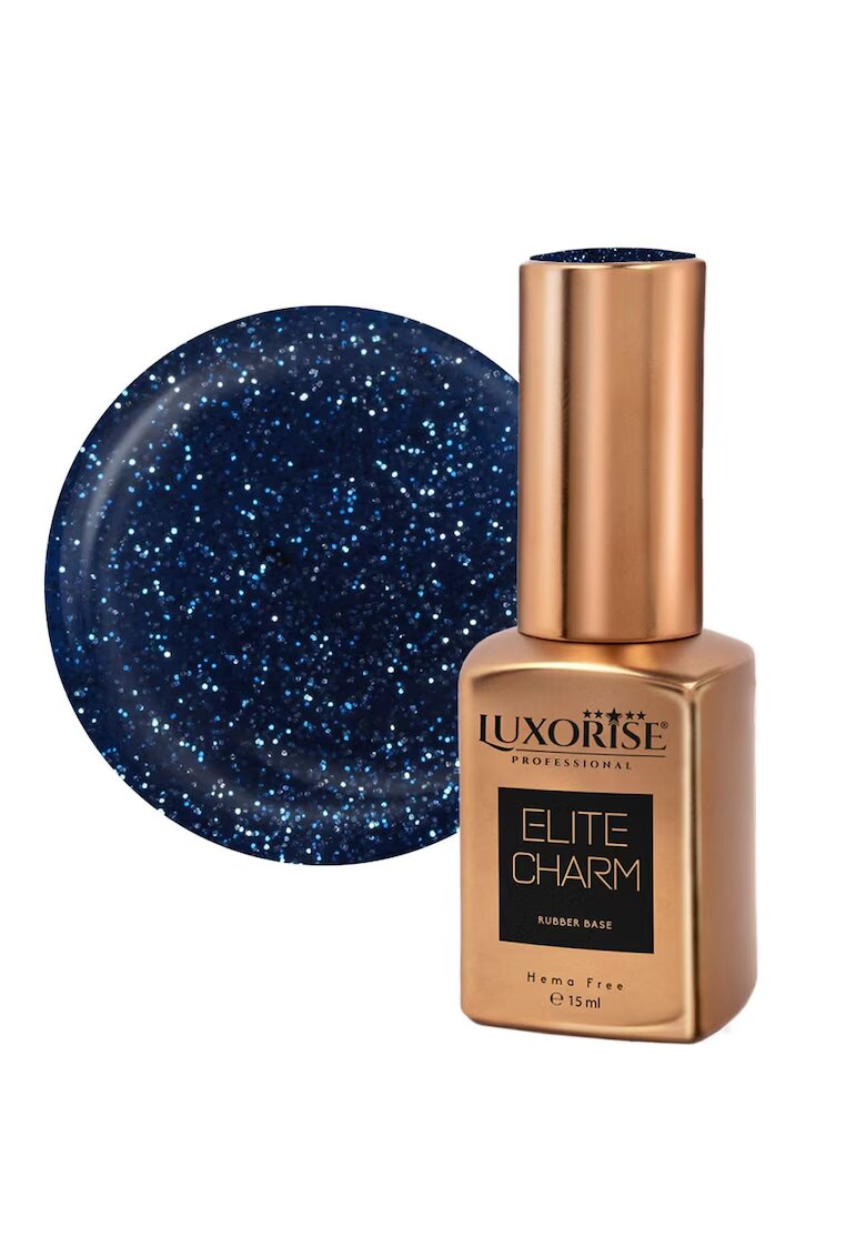 Luxorise Rubber Base Hema Free ELITE CHARM - Cosmic Glam 15ml