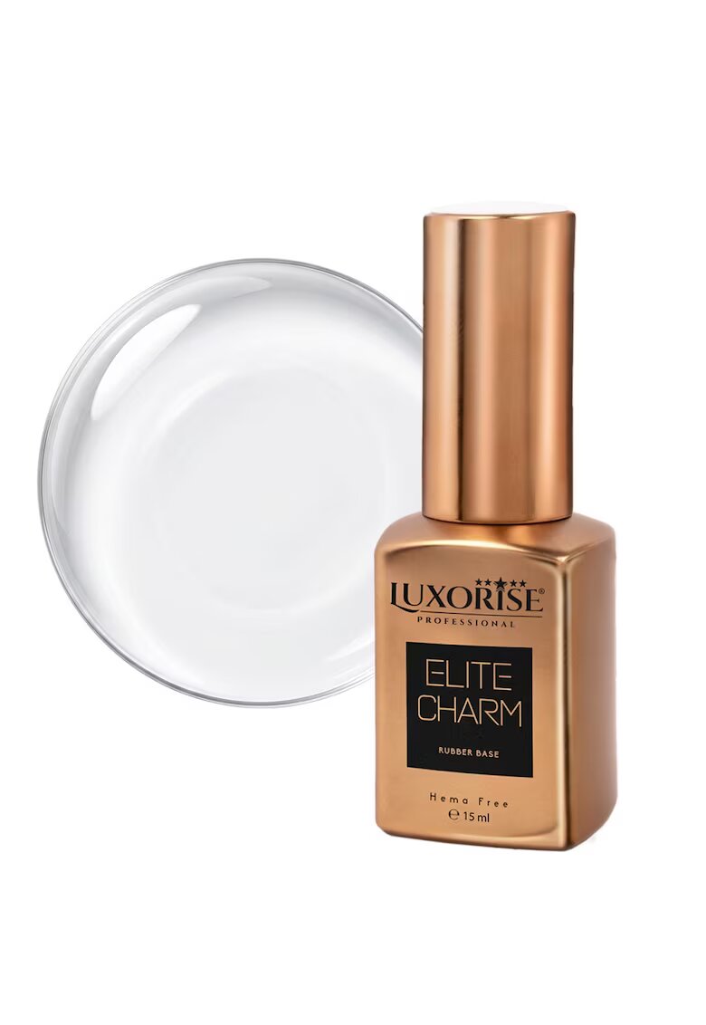 Luxorise Rubber Base Hema Free ELITE CHARM - Crystal Clear 15ml