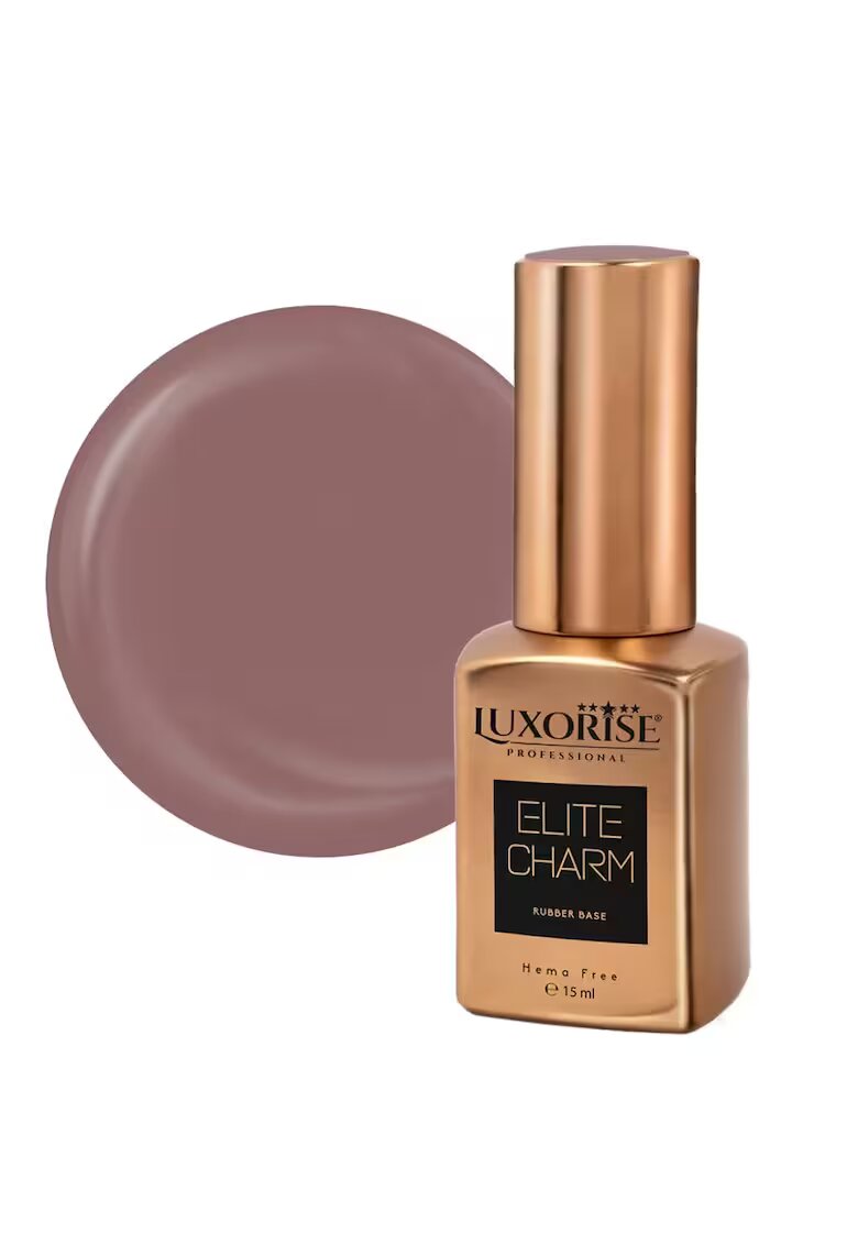 Luxorise Rubber Base Hema Free ELITE CHARM - Dark Chocolate 15ml