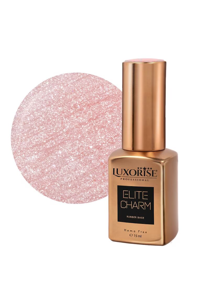 Luxorise Rubber Base Hema Free ELITE CHARM - Golden Peach 15ml