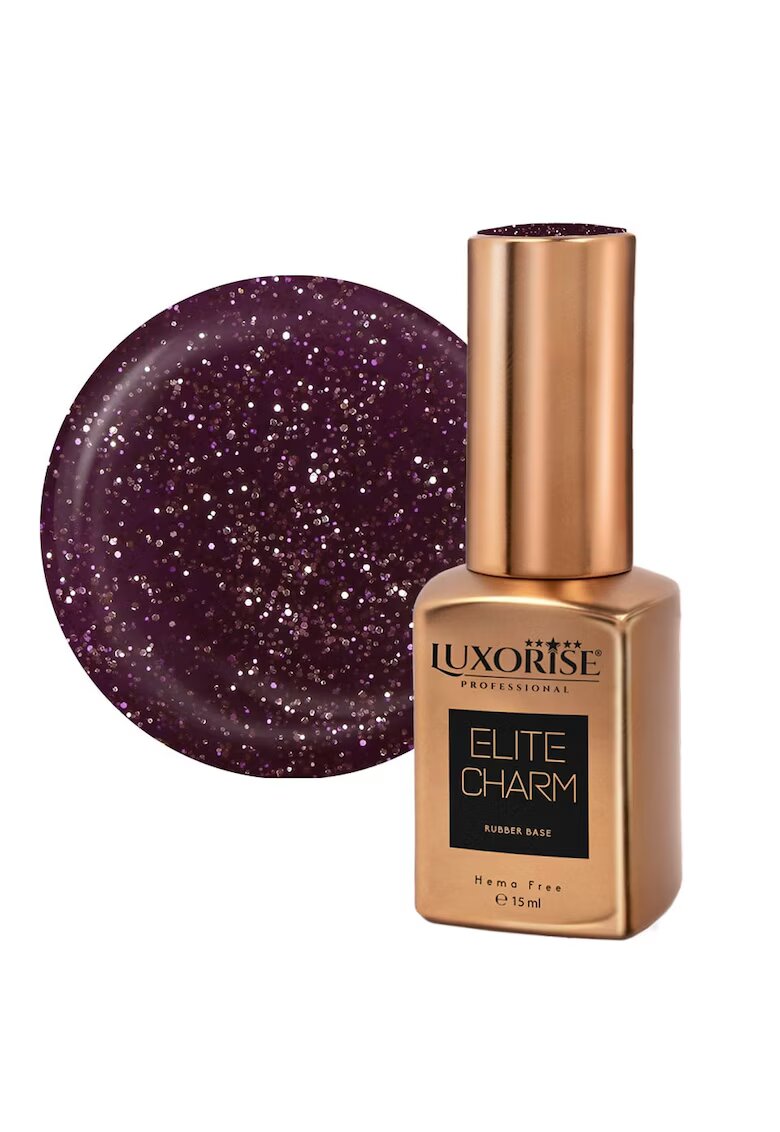 Luxorise Rubber Base Hema Free ELITE CHARM - Grace Burst 15ml
