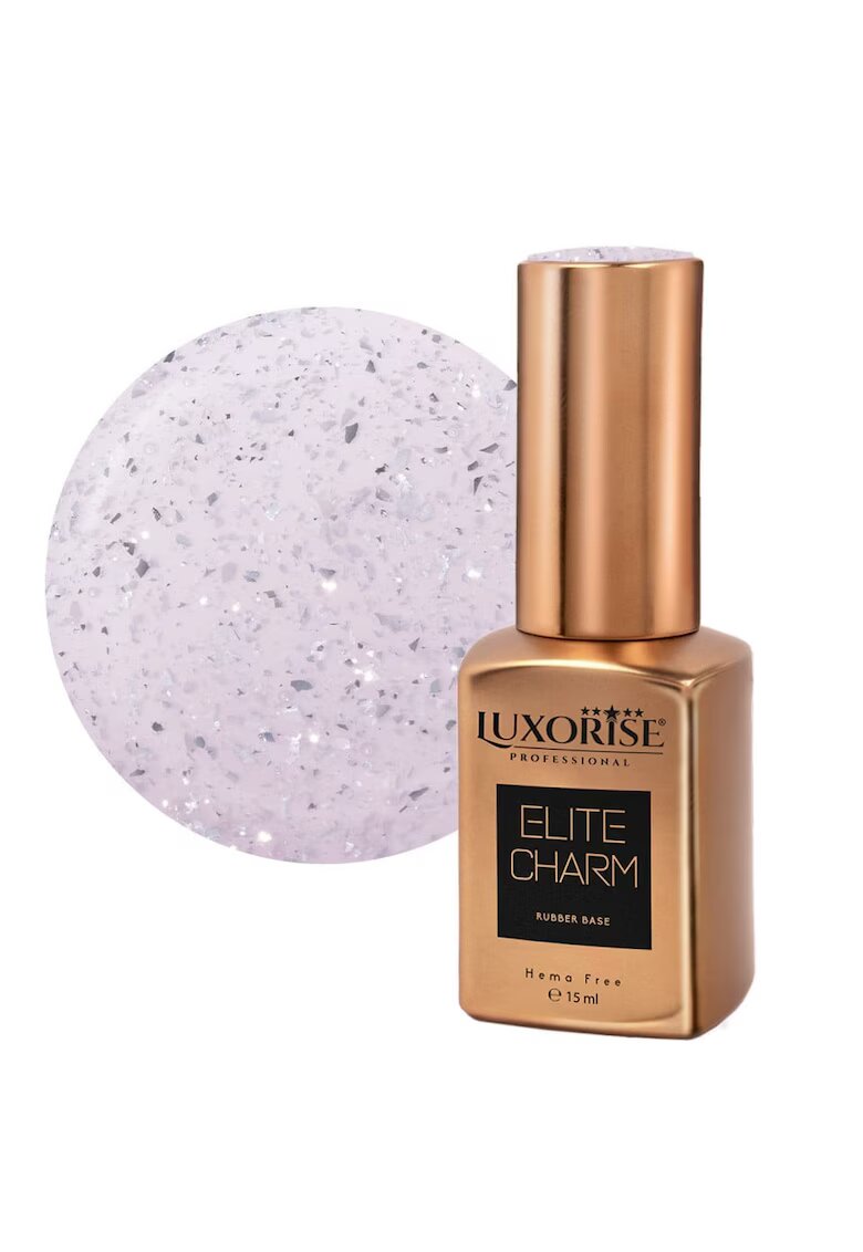 Luxorise Rubber Base Hema Free ELITE CHARM - Ivory Radiance 15ml