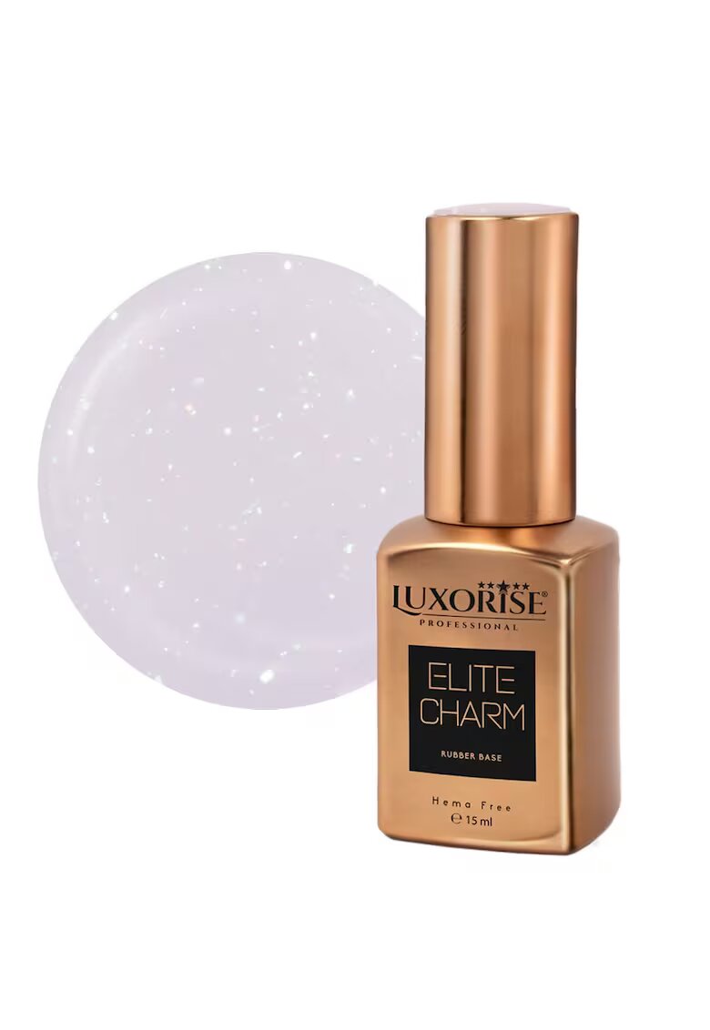 Luxorise Rubber Base Hema Free ELITE CHARM - Milky Bliss 15ml