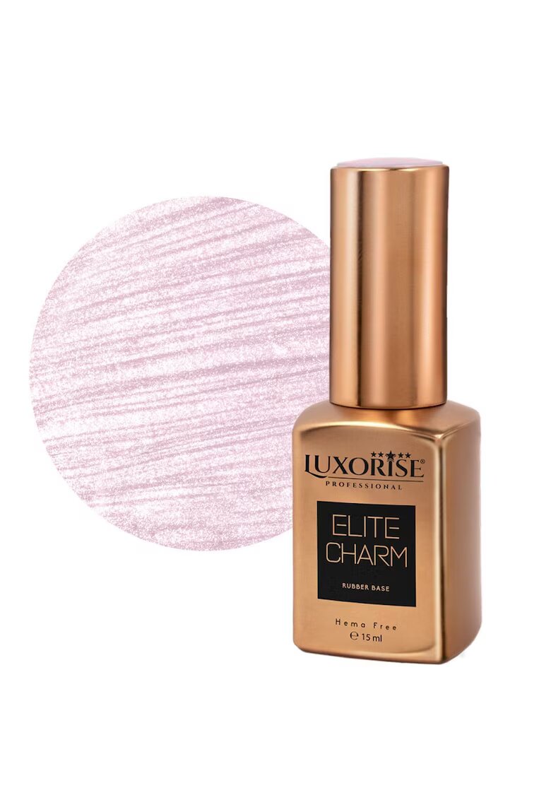 Luxorise Rubber Base Hema Free ELITE CHARM - Pearl Bloom 15ml