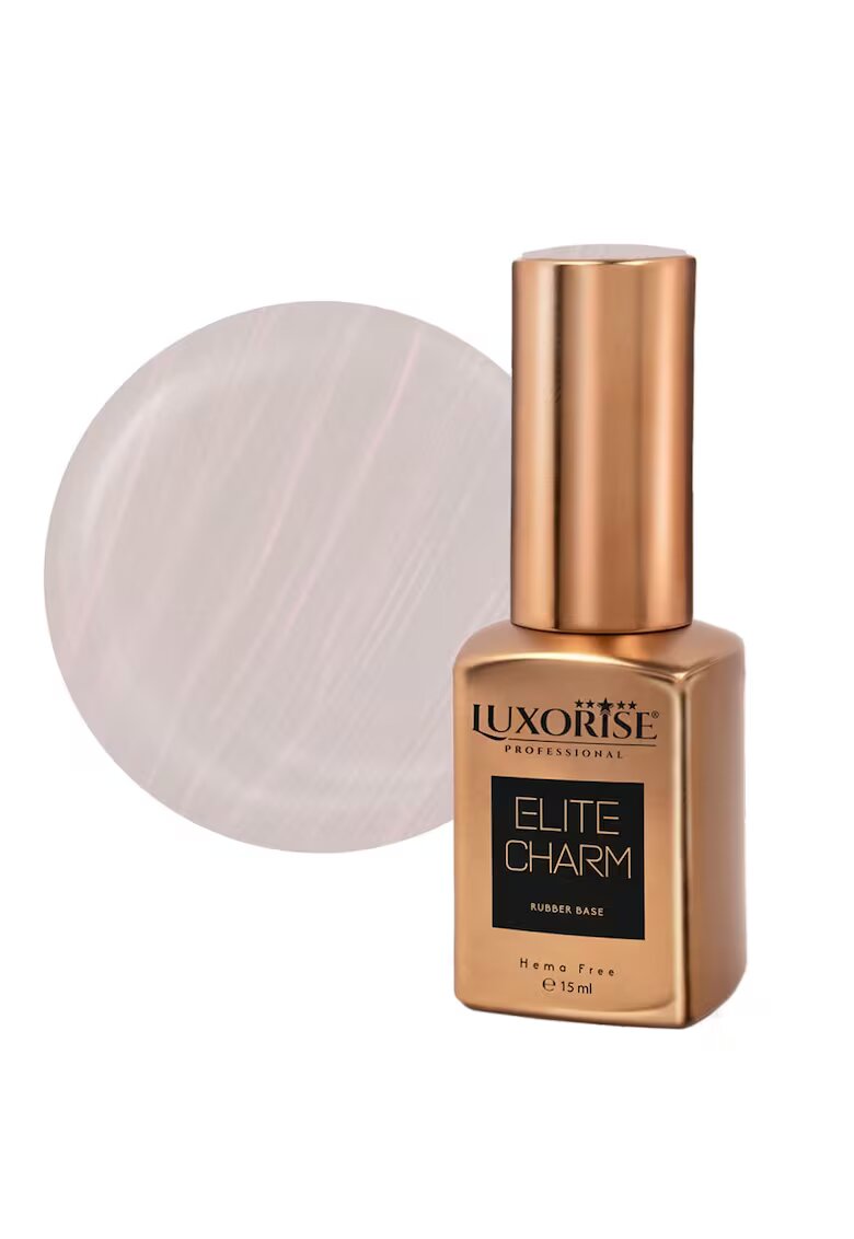 Luxorise Rubber Base Hema Free ELITE CHARM - Pearl Grace 15ml