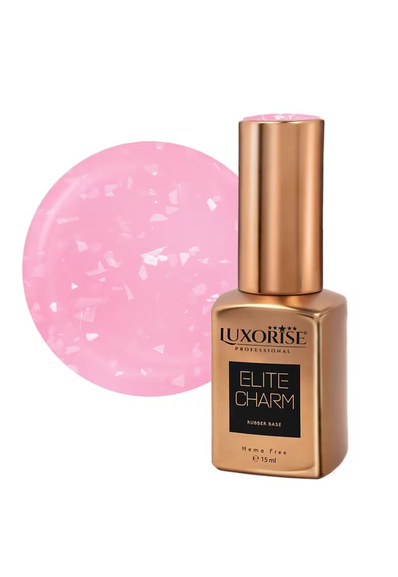 Luxorise Rubber Base Hema Free ELITE CHARM - Spiced Coral 15ml