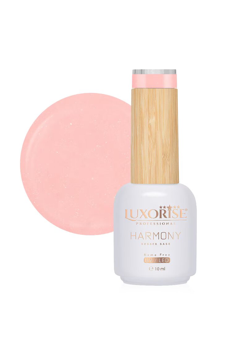 Luxorise Rubber Base Hema Free Harmony - Gentle Glimmer 10ml