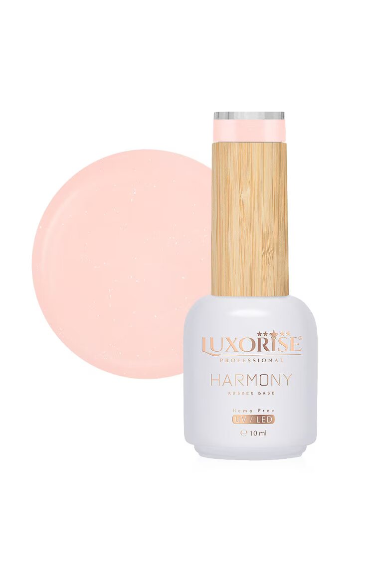 Luxorise Rubber Base Hema Free Harmony - Peachy Bliss 10ml